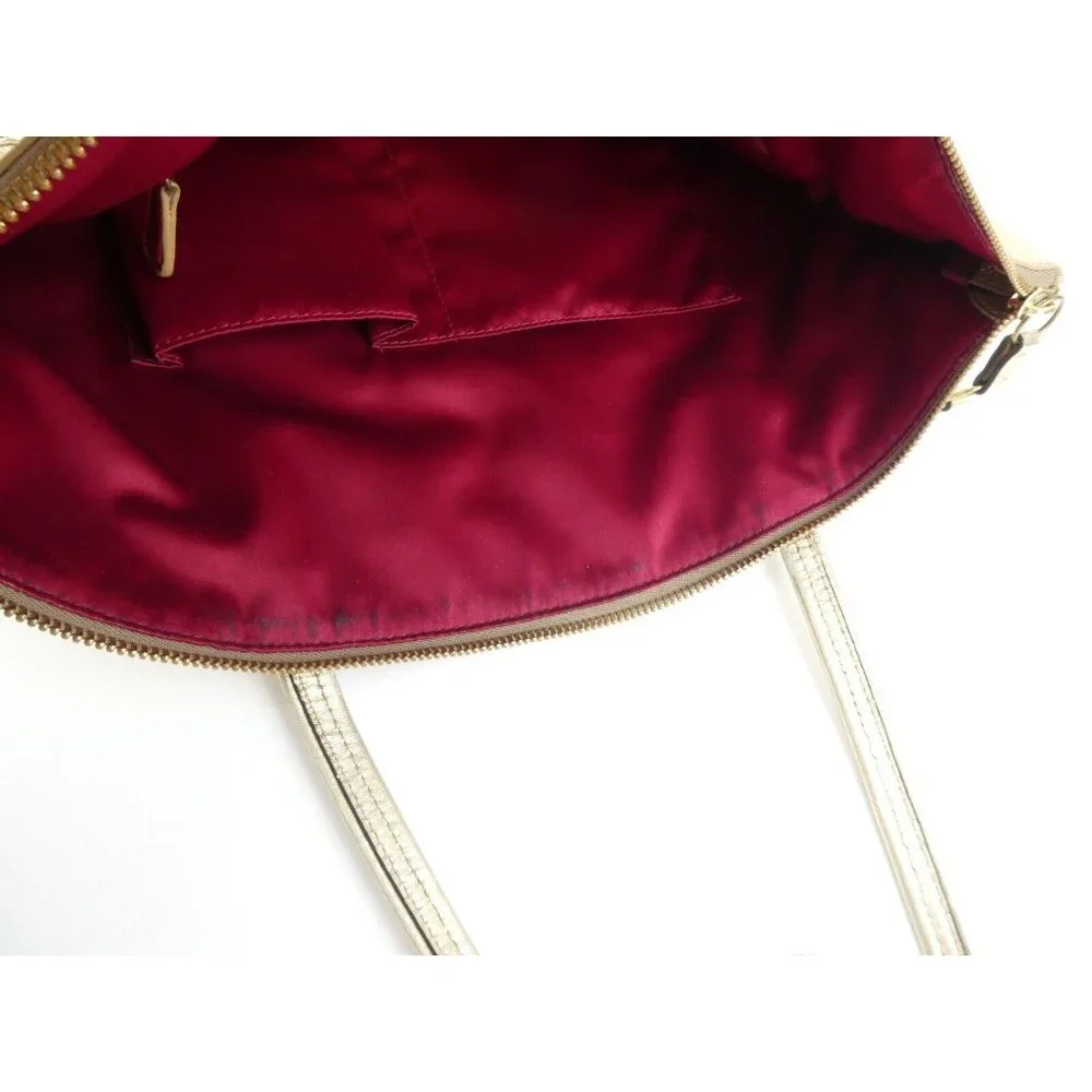 Coach Laura Signature Khaki Secret Admirer Tote F18870